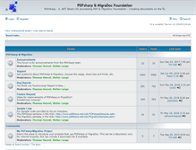 Tablet Screenshot of forum.pdfsharp.net